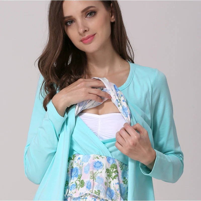 2 шт. футболка с длинным рукавом для беременных | Мать и ребенок