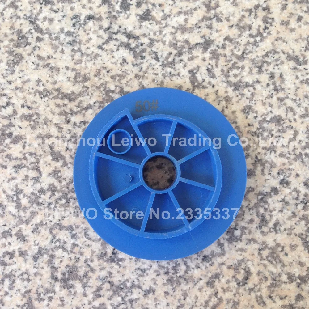 Улитка Замок края полировки колодки 5 дюймов (125 мм) для гранитной столешницы