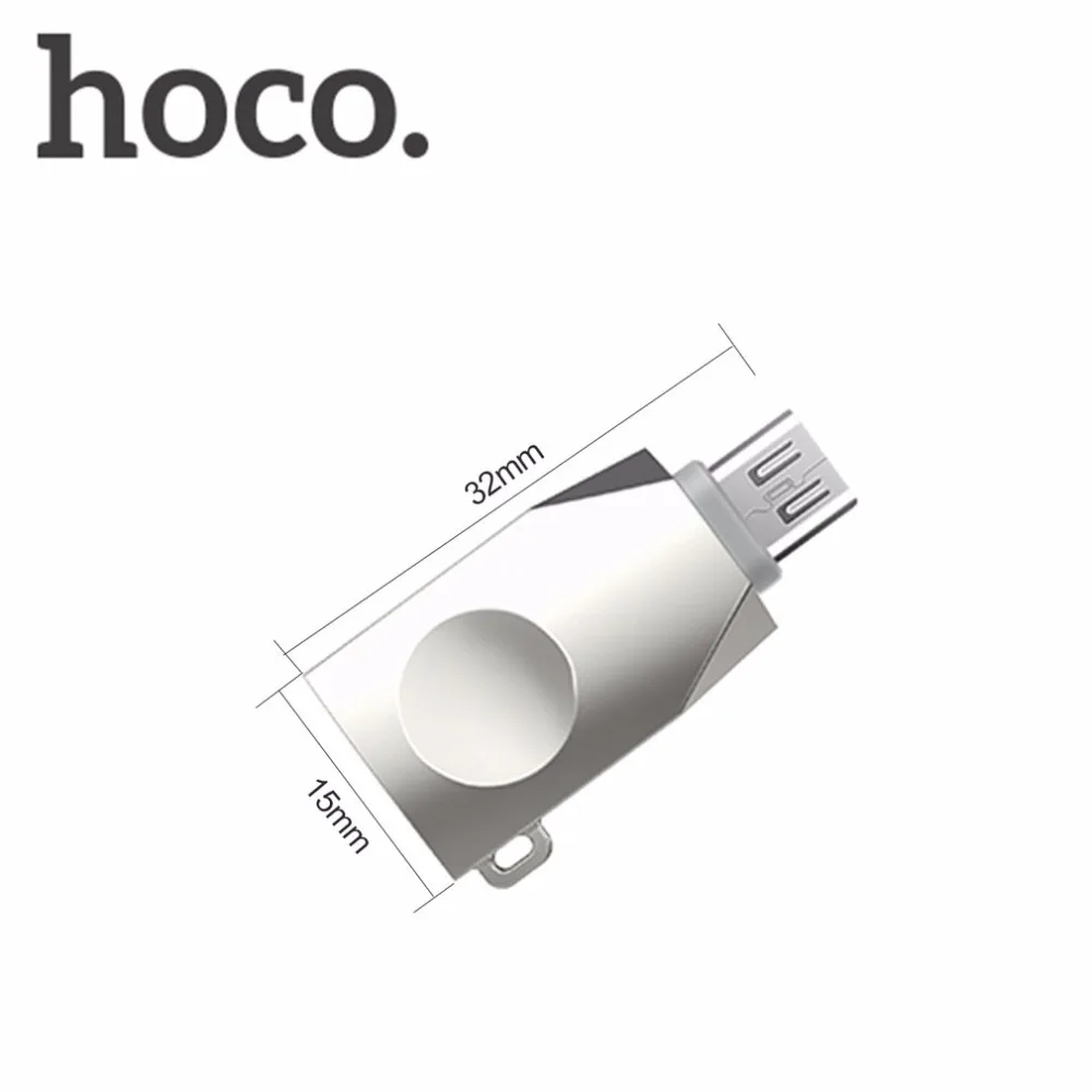 HOCO OTG адаптер Micro USB к 2 0 конвертер кабель для Android планшетного ПК флэш мыши