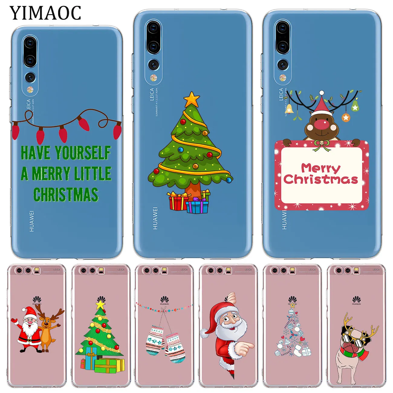 Мягкий силиконовый чехол YIMAOC для телефона Huawei P30 P20 Pro P10 P8 P9 Lite 2017 2016 2015 P smart Z