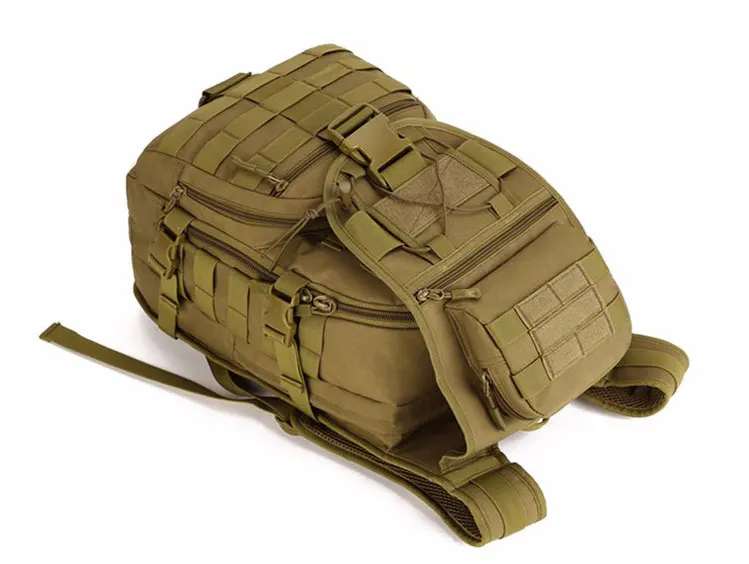 ACU/CP/Black Nylon 40L Tactical Backpack Rucksacks Military Army Bag Men Women Outdoor Waterproof Travel Hiking Camping Bag S413