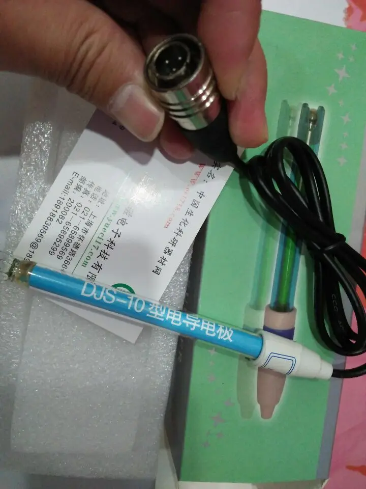 

DJS-10C conductivity electrode platinum black electrode large range electrode conductivity test electrode including invoice