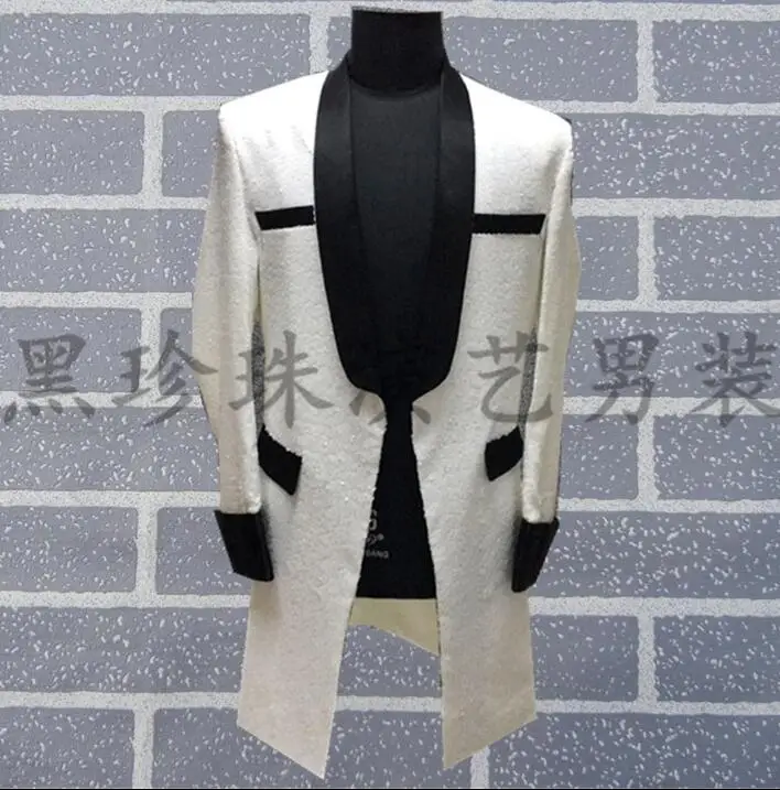 

Korean men suits designs masculino homme terno stage costumes for singers men sequin blazer dance clothes jacket style dress