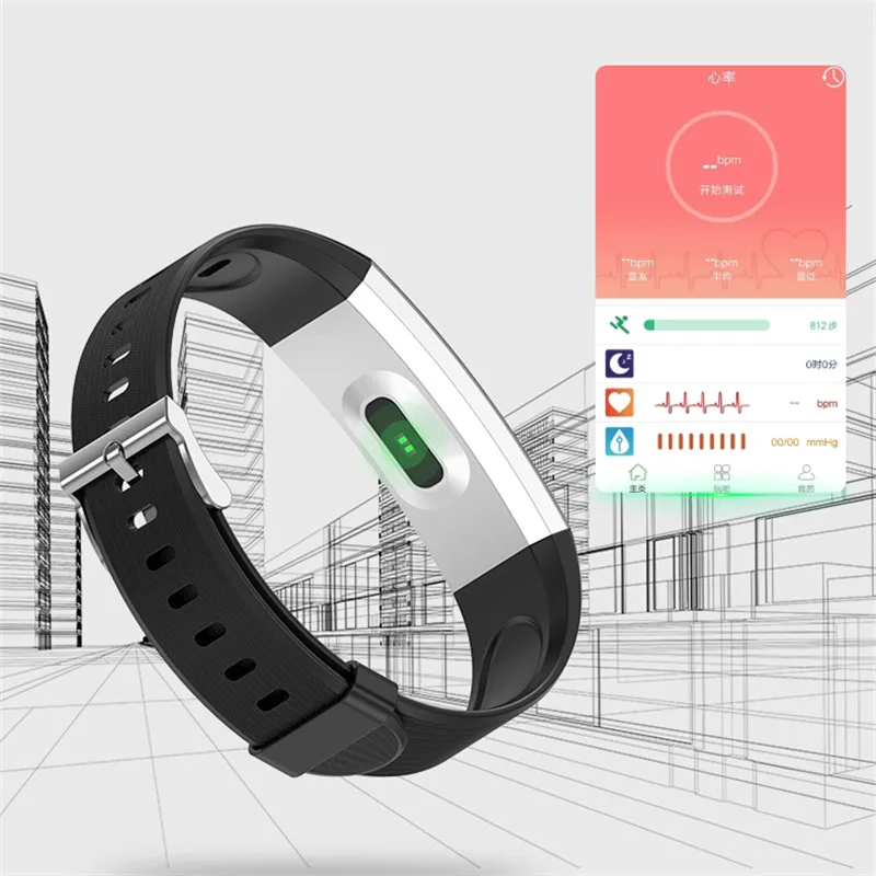 NEW Men Smart watch V5 Bracelet calorie heart rate monitor IP67 waterproof Sports fitness tracker Watch | Наручные часы