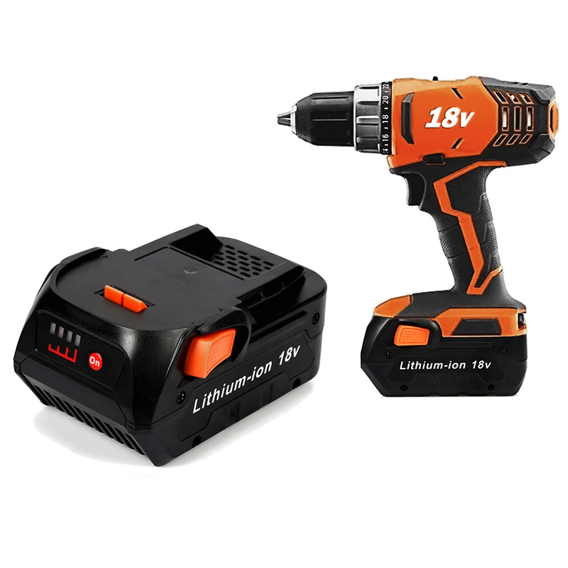 Перезаряжаемые батареи для RIDGID 18 в 5000 мАч 5 Ач литий ионный Сменный аккумулятор