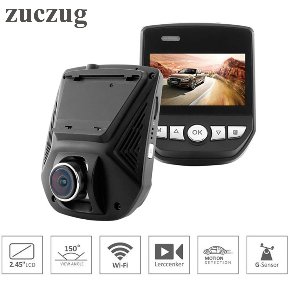 ZUCZUG Wi Fi Видеорегистраторы для автомобилей Новатэк 96658 Full HD1080P автомобиля Камера 2