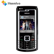 Nokia N72 refurbished- Original NOKIA N72 Mobile Cell Phone & Russian Arabic Keyboard & One year warranty Free shipping