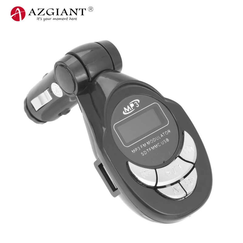 AZGIANT 4в1 LCD Многофункциональный Автомобильный MP3 плеер 206 каналов со встроенным