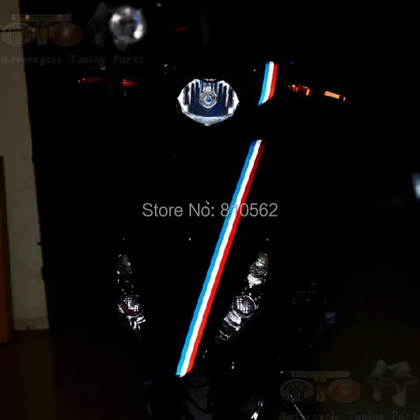 300 см * 1 светоотражающие наклейки полоски светящаяся полоса для мотоцикла