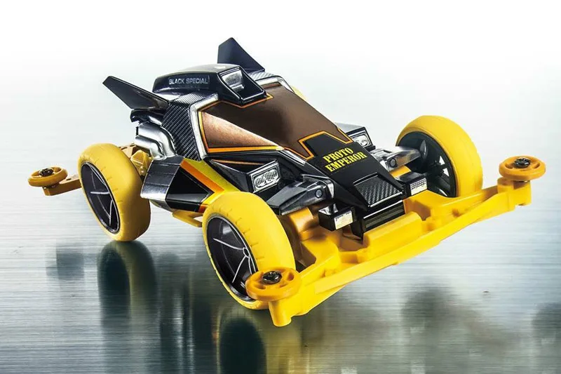 1 шт. 95450 Tamiya автомобиль Super S2 шасси желтая модель императора Proto для RC Mini 4WD