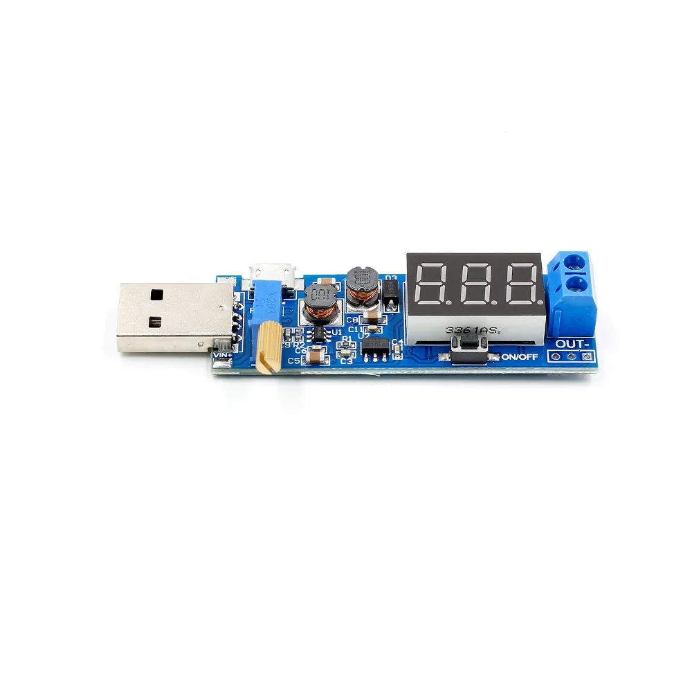 Понижающий блок питания USB 5 В-3 В/12 В 1 2-24 в пост. Тока | Электронные компоненты и