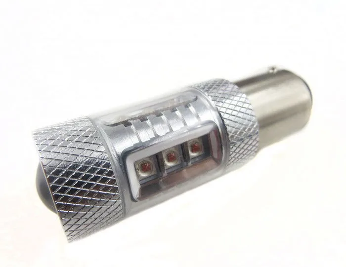 Комплект из 2 предметов двойной Цвет Canbus 80 Вт белый и желтый (желтый) 1157/7443/3157 T25 CREE