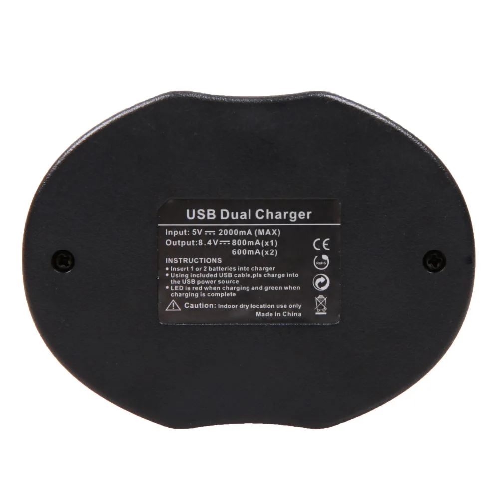 PROBTY NP-FW50 NP FW50 NPFW50 USB двухканальный Зарядное устройство для sony A7 A7S A7R A3000 A5000 A5100 A6000