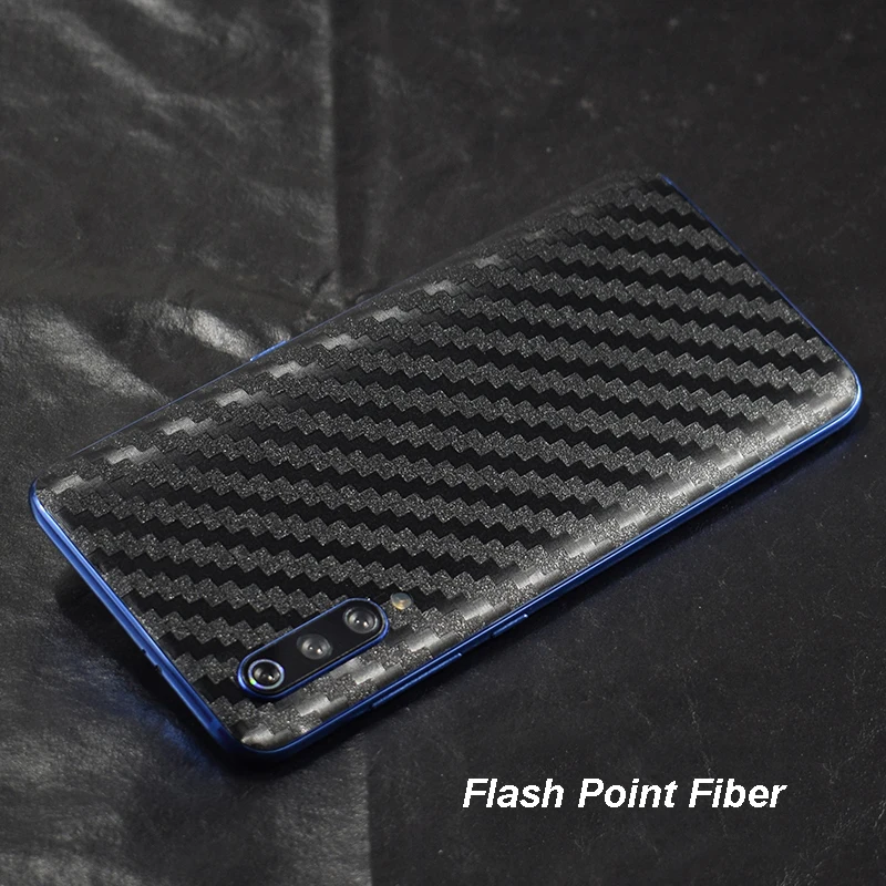 Flash Point Fiber 3D углеродное волокно/кожа/3D Камуфляж/дерево шкуры Телефон задняя крышка наклейка для XIAOMI Play Mi9 MIX3 Mi8 Mi8 SE Mi8 Lite Redmi Note 7 - Цвет: Flash Point Fiber