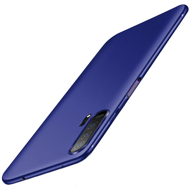 Huawei honor 20 Pro чехол силиконовый чехол для задней панели honor 20pro чехол мягкий Mofi ультра тонкий матовый защитный чехол honor 20PRO чехол - Цвет: Синий