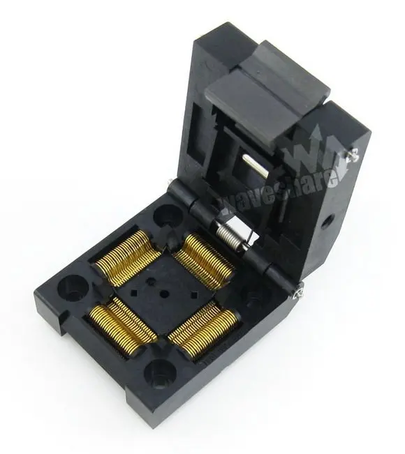 Запчасти QFP100 TQFP100 ic51 1004 809 Yamaichi IC Тесты burn в гнездо адаптер 0.5 мм шаг|pitch|pitch adapter |