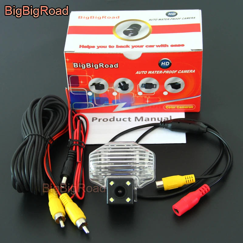 BigBigRoad для Toyota Corolla 2007 2008 2009 2010 2011 2012 2013 / Ist MK2 Urban Cruiser Автомобильная камера заднего