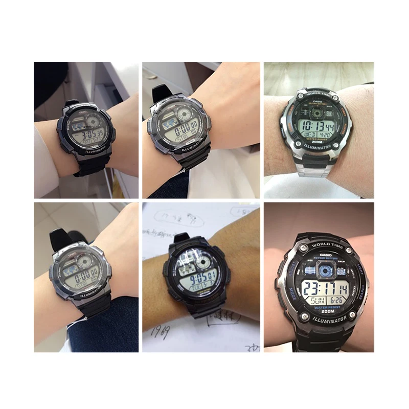Casio Watch Горячие Продажи AE 2000WD 1A Цифровые Наручные Мода & Casual Спорт