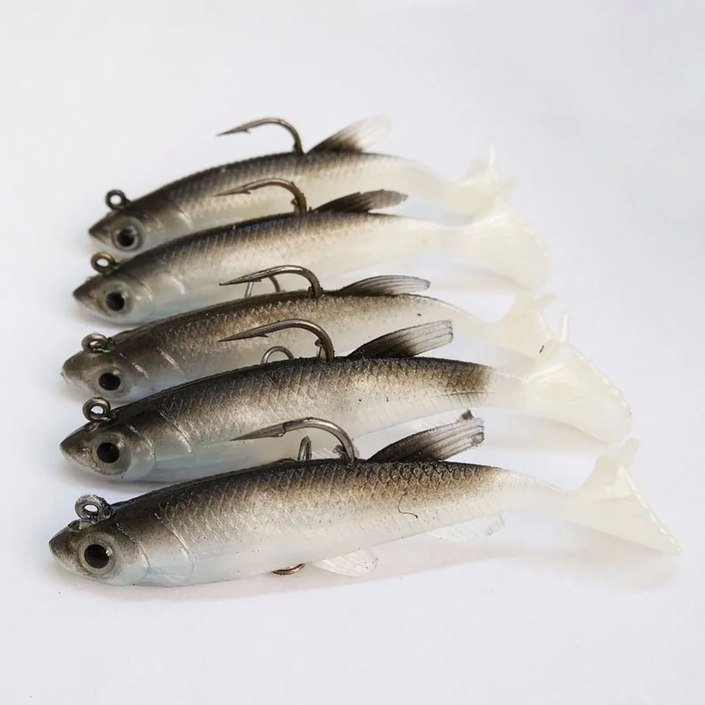 1 шт./3 шт. мягкие приманки Swimbait 3 35 &quot0 44 oz для рыбалки на карпа Реалистичная