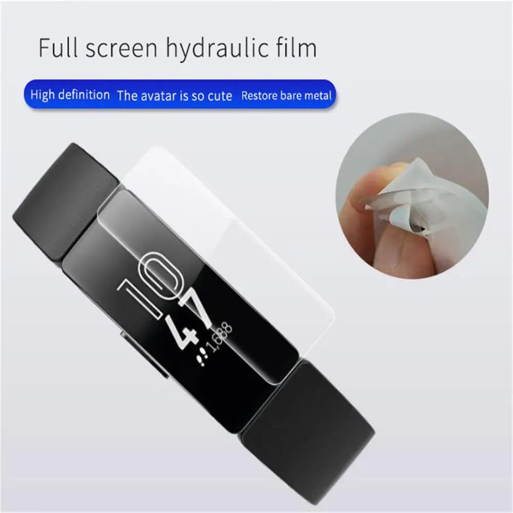 Timethinker защитная пленка из термополиуретана пленка для Fit bit Inspire/Inspire HR Bracelet ультра тонкая HD полноэкранная крышка из устойчивого к царапинам стекла