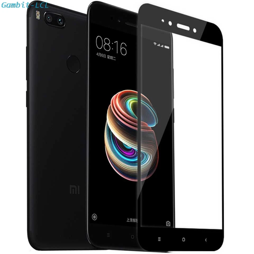 

9H HD закаленное стекло для Xiaomi Mi A1 5,5 "Полное покрытие 9H защитная пленка протектор экрана стекло для Xiaomi Mi 5x