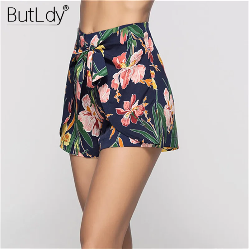

Floral Print Big Plus Size XXXL Shorts Women Casual Loose Summer Shorts Bottoms 2019 Bohemian Boho Skirt Shorts Trousers