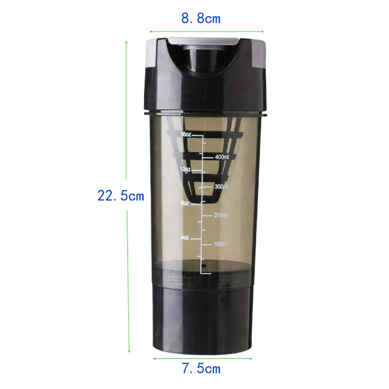 500 мл Профессиональный шейкер для протеина сывороточный протеин спортивный