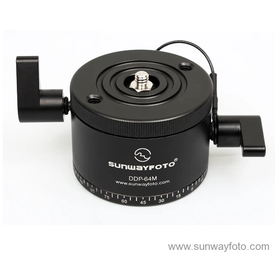 Индексирующая Вращающаяся головка SUNWAYFOTO DDP-64M для Dslr 360 панорамная штатива