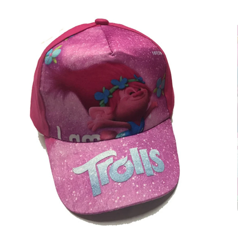 Мультяшная Кепка с троллями и моаной милая бейсбольная Snapback новая регулируемая