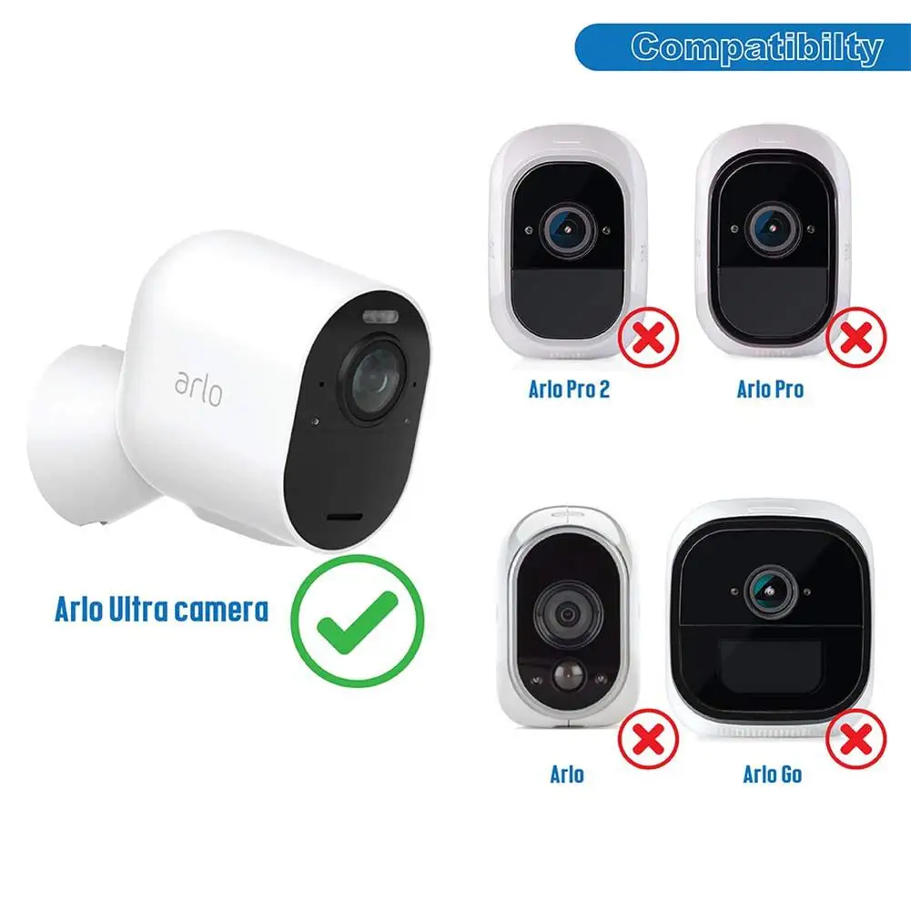 Высококачественный силиконовый чехол для Arlo Ultra 4K HD крепление Защитная крышка