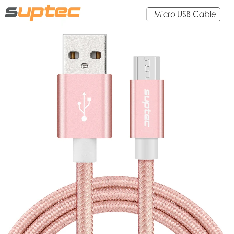 Кабель Micro USB SUPTEC шнур для быстрой зарядки и синхронизации данных телефонов Samsung