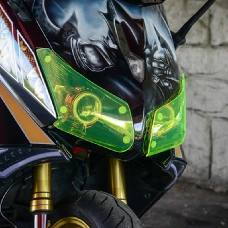 Для YAMAHA TMAX530 T MAX 530 2012 2013 2014 мотоциклетная Защитная крышка для фар|Накладки и
