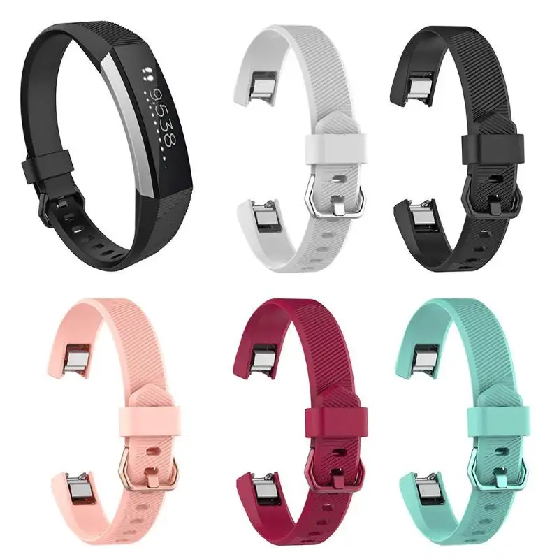 S/L Размер силиконовый регулируемый браслет для часов Fitbit Alta HR L сменный ремешок