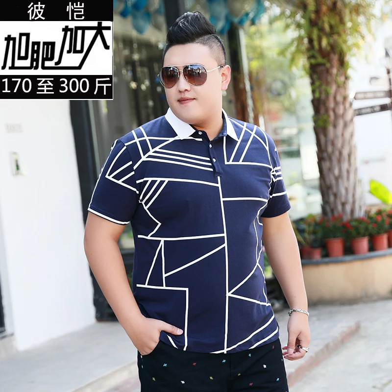 10XL 8XL 6XL 5X Высококачественная мужская полосатая футболка с вышивкой короткими