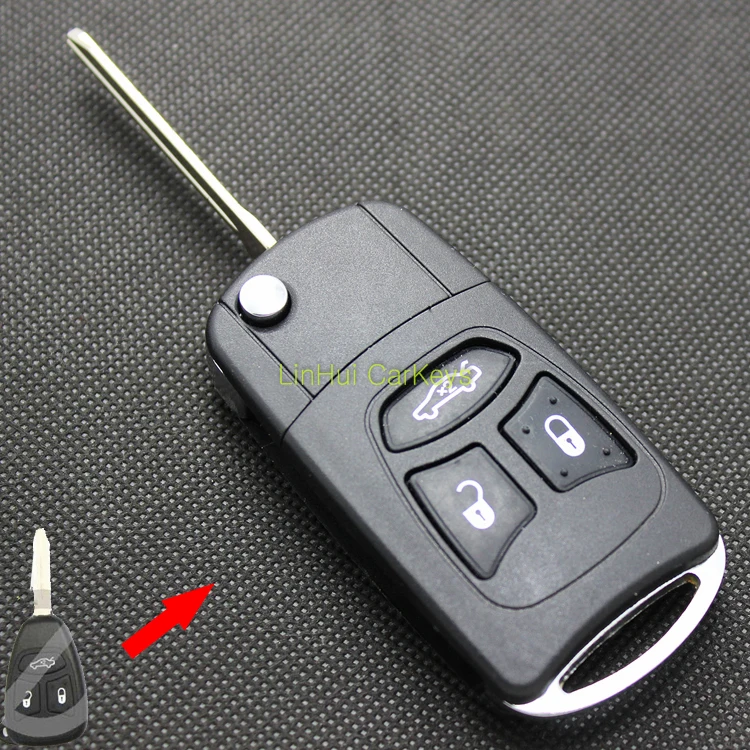 PINECONE для CHRYSLER 300C SEBRING JEEP WRANGLER Компас 3 кнопки необработанное Латунное лезвие