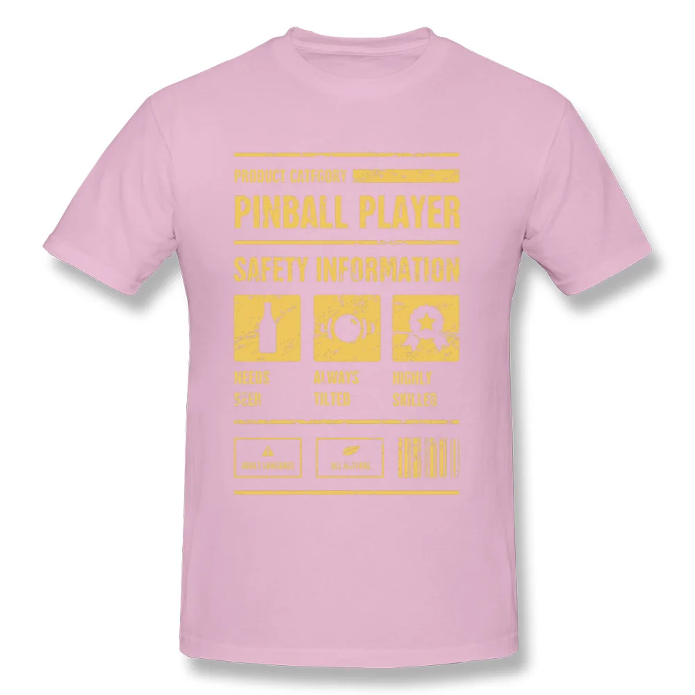 Pinball Player Safety Information футболка Techno Sleeve Europe 2019 популярные мужские летние футболки в
