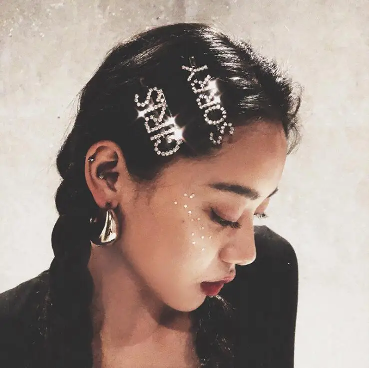 2pcs Wedding Crystal Pearl Hair pins For Bridal Accessories Fashion Women Clips Many Jewelry | Украшения и аксессуары