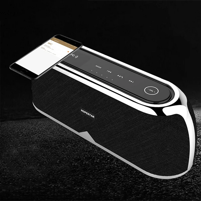 LemonMan портативный Bluetooth беспроводной с 24 Вт power Boombox Soundbar Handsfree DPS звук микрофоном TF