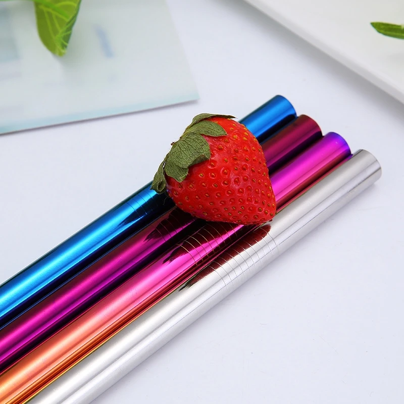 Многоразовые соломинки из нержавеющей стали 304 металлические Starw для напитков