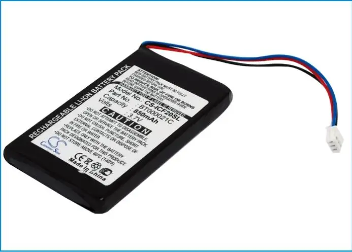 Аккумулятор Cameron Sino 850 мАч для NAVMAN F20 Euro F30 F40 F50 BT000021C GPS аккумулятор навигатора |