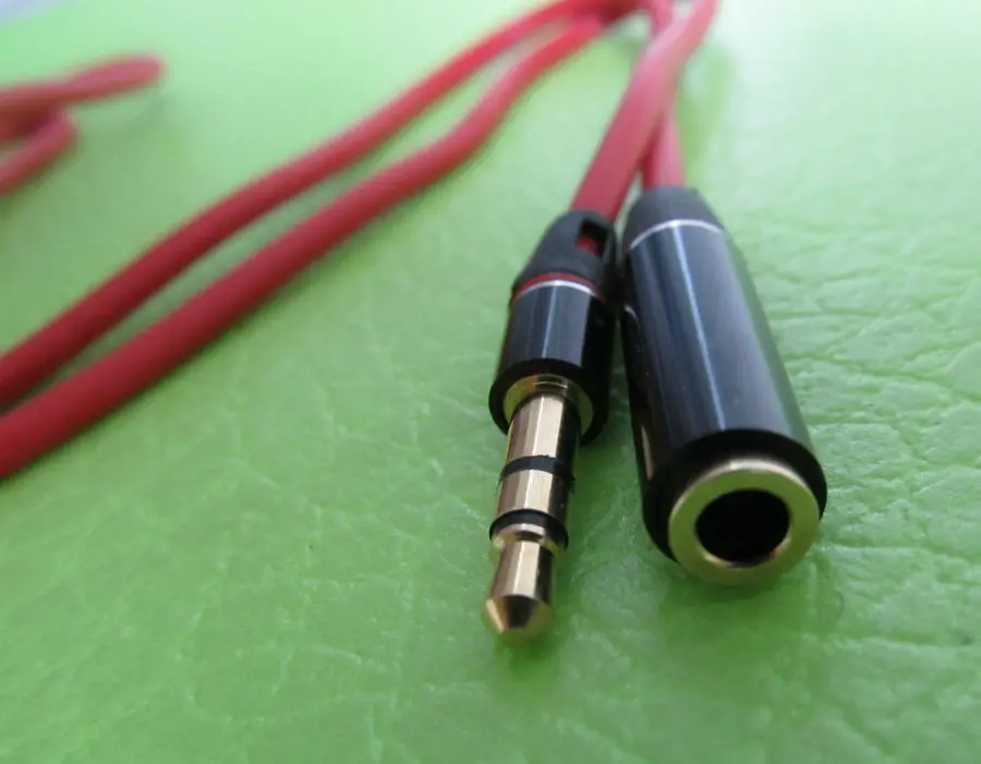 2 шт./товар 3 полюсный прямой стерео кабель для наушников 5 мм|male to female|male malemale male |