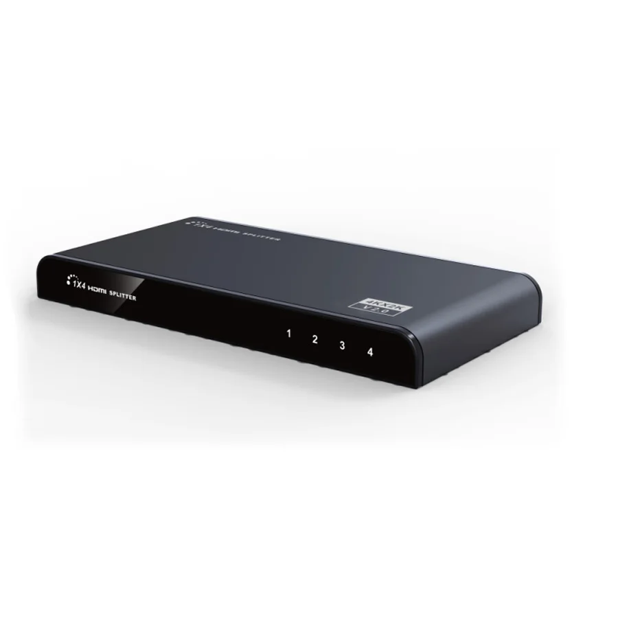 Новый HDMI 2 0 разветвитель 1x4 4K x 2K @ 60Hz HD Поддержка HDCP 3D для DVD HDTV с адаптером