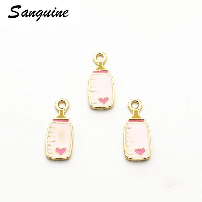 20 шт./лот подвесная Подвеска для младенцев Золотая подвеска с застежкой