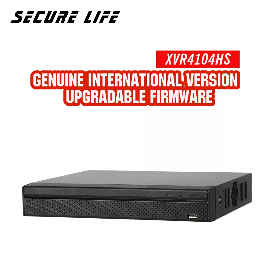 Цифровой видеорегистратор XVR 4ch XVR4104HS 1U поддержка HDCVI/AHD/TVI/CVBS/IP видеовходы