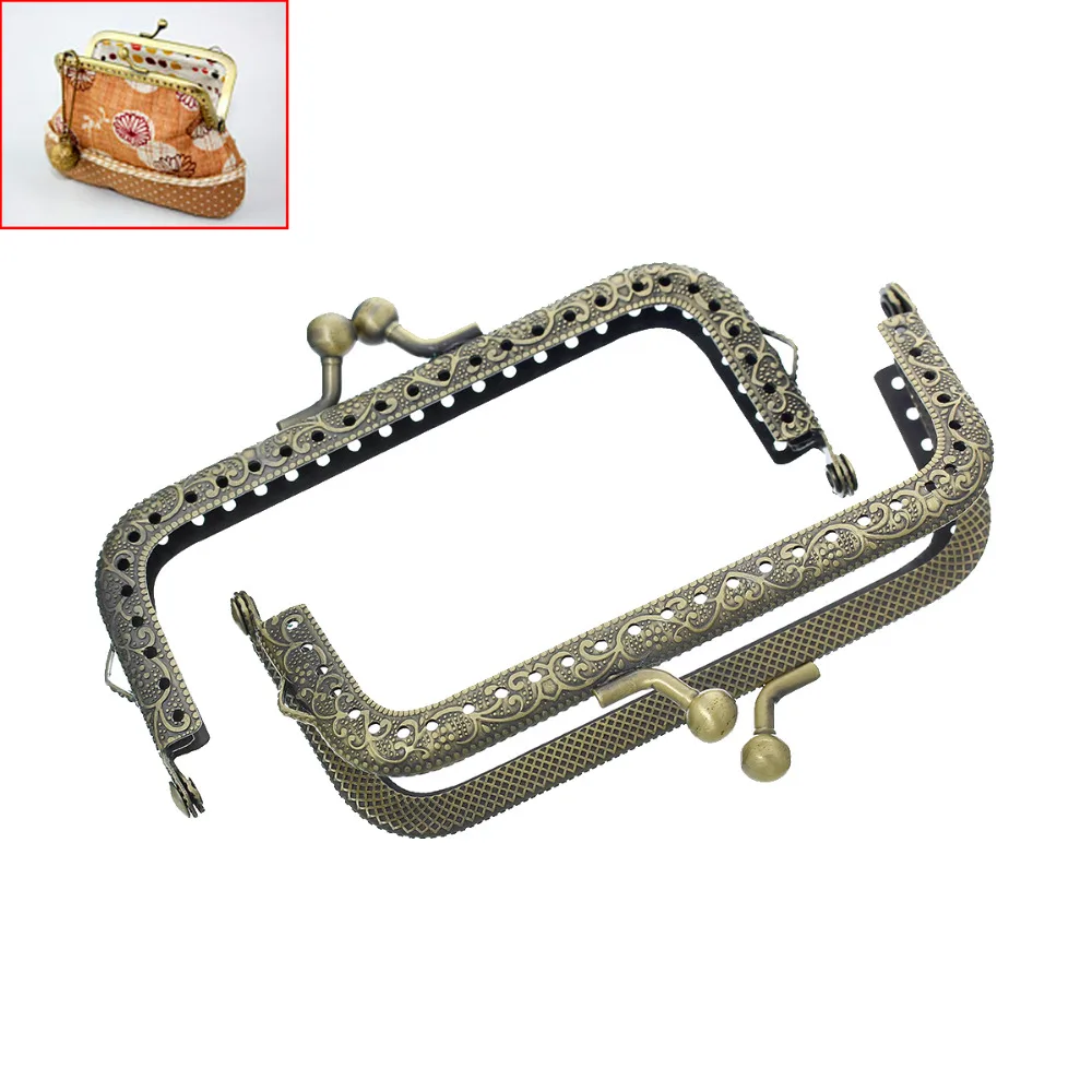 Pacgoth на основе железа сплав Поцелуй застежка блокировки кошелек Рамки