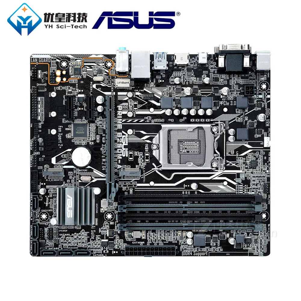 Asus PRIME B250M A Intel B250 оригинальная материнская плата для настольных ПК LGA 1151 Core