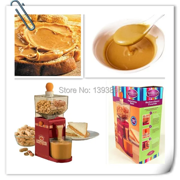 Nut Butter Grinder Peanut Butter Grinder Machine Sesame Paste Milling Machine for home use