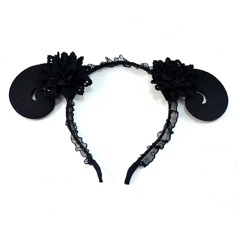8 Girls headband Cartoon giraffe hair band Cute show MOE headband Christmas hair ornament for girls birthday gift Hair Accessories - Цвет: 8