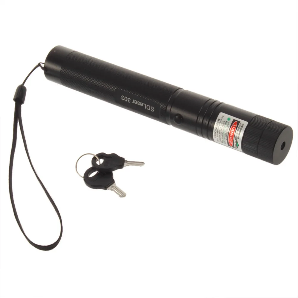Мощный SD Laser303 регулируемый фокус 532 нм зеленая лазерная указка световая выходная