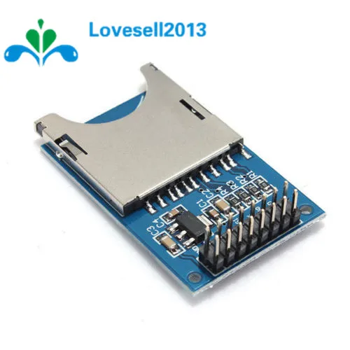 Модуль чтения и письма для arduino SD карты Слот гнездо считыватель ARM MCU|module for arduino|module
